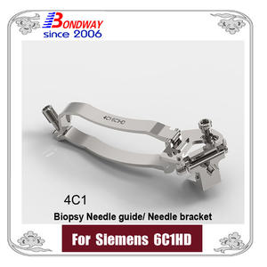 Siemens Reusable Biopsy Needle Guide Braket For Convex Array Transducer 4C1 6C1HD, Reusable Needle Bracket 