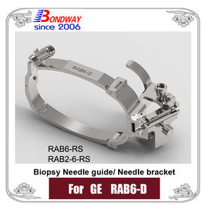 biopsy needle bracket, biopsy needle guide for GE RAB6-D, RAB6-RS, RAB2-6-RS