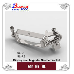 Biopsy Needle Bracket, Stainless Steel Needle Guide For GE Linear Ultrasound Probe 9L 9L-D 9L-RS