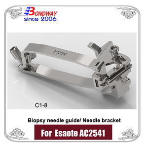 Needle Bracket, Reusable Biopsy Needle Guide For Esaote Convex Array Ultrasound Probe AC2541 C1-8