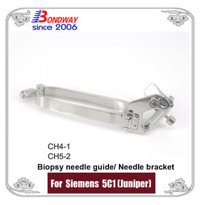 Siemens Biopsy Needle Guide Braket For Convex Array Ultrasonic Transducer CH4-1,CH5-2,5C1 (Juniper), Reusable Needle Bracket 