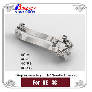 Biopsy needle bracket guide for GE transducer 4C 4C-A 4C-D 4C-RS, 4C-SC