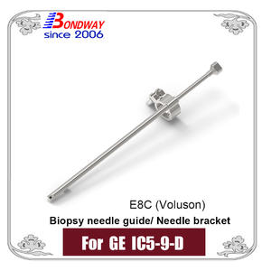 GE biopsy needle guide for transducer IC5-9-D,E8C (Voluson) needle bracket