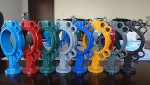 China Wafer Soft Seal Butterfly Valve, lug rubber lined butterfly valve factory
