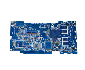laminate manufacturers 4L blue FR4 immersion silver PCB for pcb sale