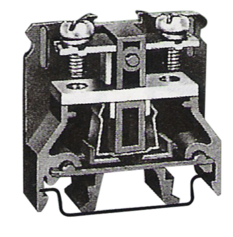  Leipole DIN Rail Mounting Black Screw Wire wago Non-flammable Terminal Block