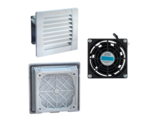 FKL5521  Electrical Cabinet Exhaust Fan Waterproof fan air filter