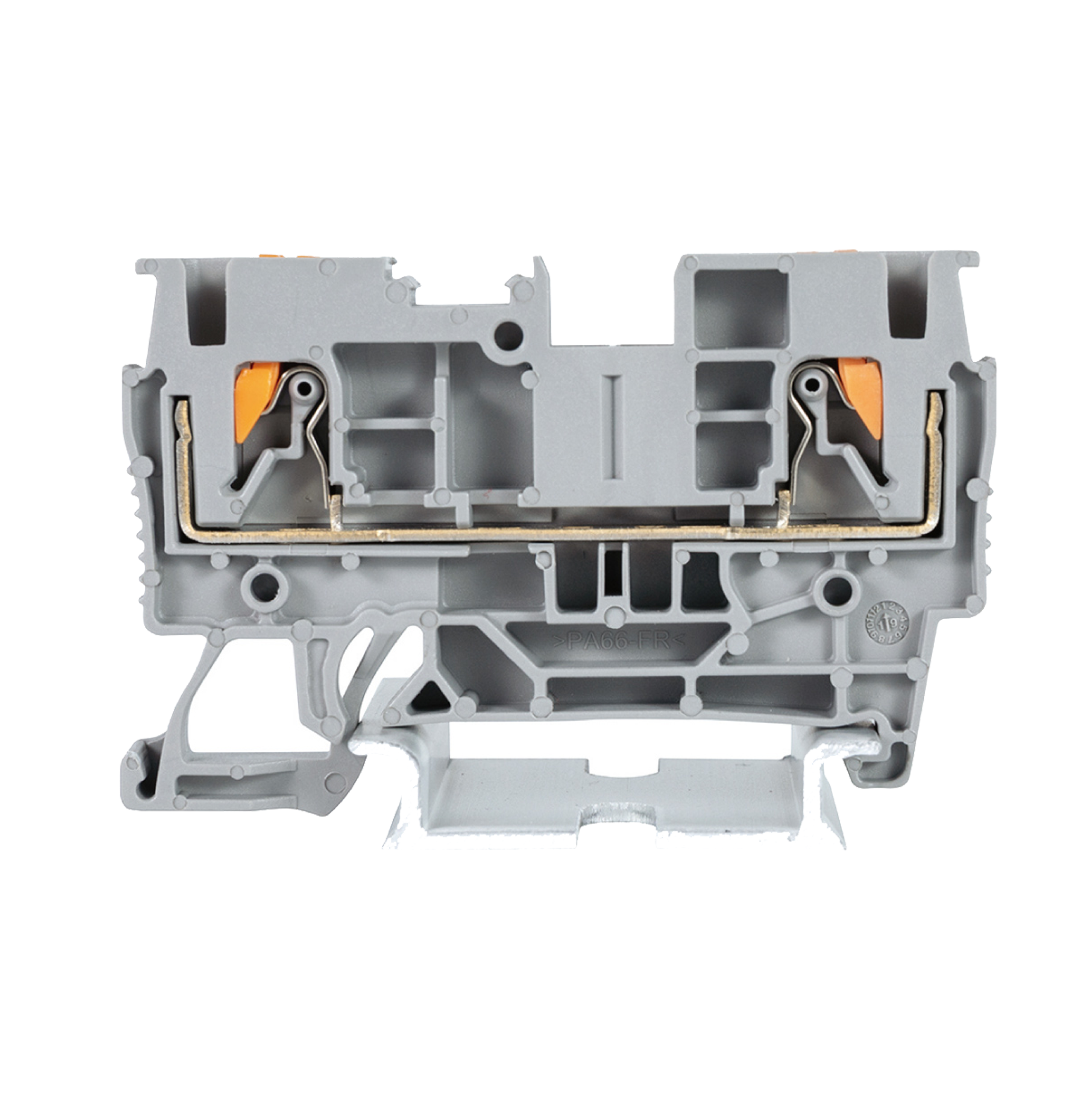 Push-in Spring feed through terminal block Manufacturers One in Two out Push in Type 