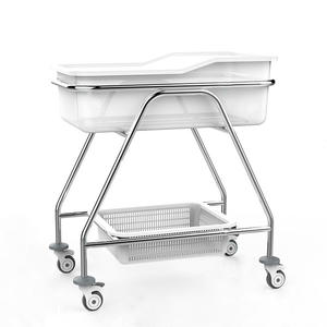 BPM-iB02 Stainless Steel Hospital Baby Cart