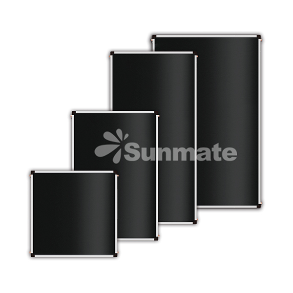 Black Chrome Aluminium Collector STE-C-BC-P