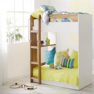 Bedroom Dormitory Solid Wood Bunk Bed Kids Bunk Bed