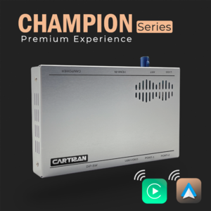 Cartizan CHAMPION wireless Android Auto/CarPlay OEM retrofit adapter