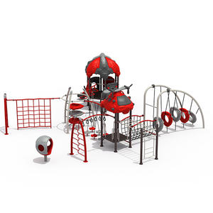 Customized hot selling outdoor plastic playground for kids manufacturer
