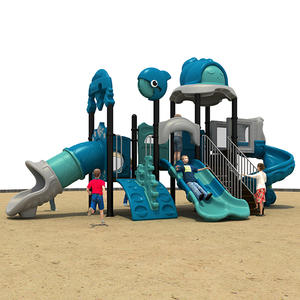 Customized good quality outdoor playground equipment for preschool on sale