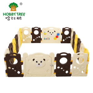 Customized hot selling Plastic baby game fence For Children