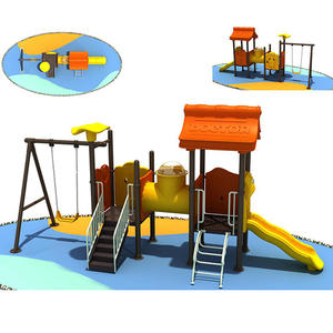 Educational good quality outdoor playground slide and swing company