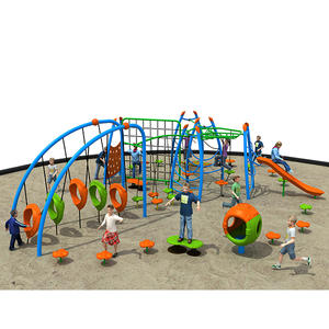 Customized good quality children fitness park outdoor equipment factory 