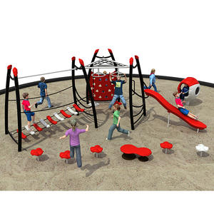 Customized good quality fitness equipment playground structure factory 