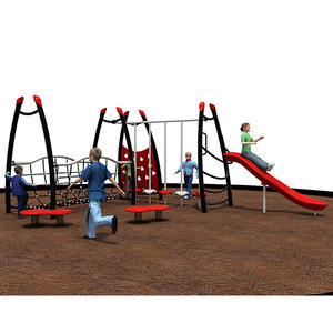 Customized good quality fitness equipment playground system factory 