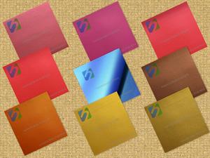 Metal felt paper-also known as metal feel paper, metal texture paper, metal leather paper, metal velvet paper.