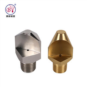 SS Hot Sale Flat Fan Spray Nozzle For Cleaning And Dust Control