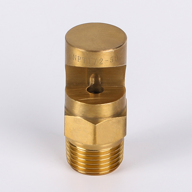 BYCO Brass Flat Jet Nozzle With Flood Jet