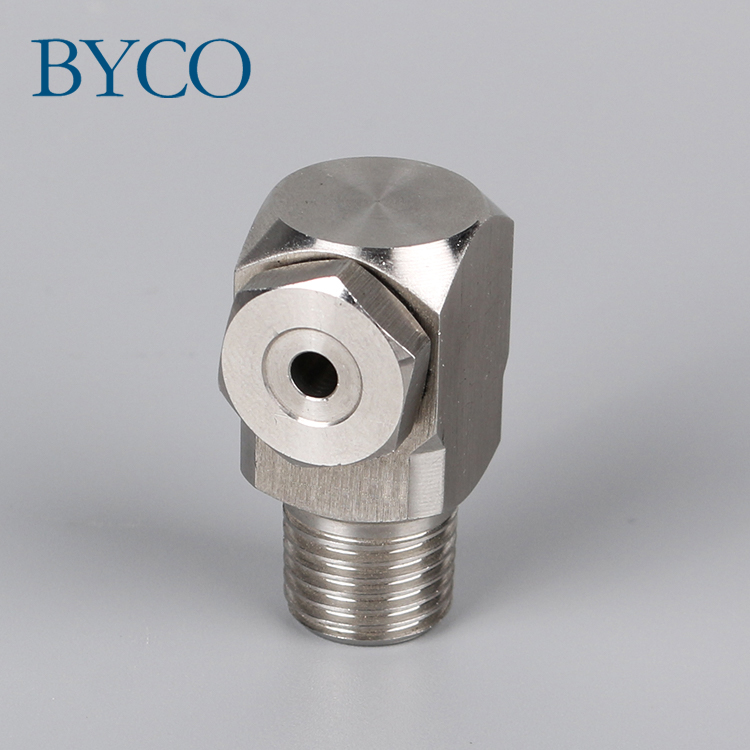 BYCO Corner Type Medium and Low Flow Rate Hollow Nozzles manufacturers in china