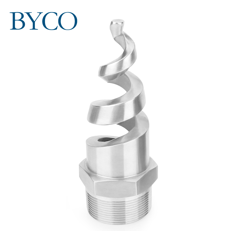 BYCO Stainless Steel Spiral Spray Nozzles manufacturers in china