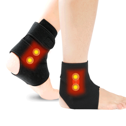 Far Infrared Heating Electric Temperature Controlled USB Ankle heating pad belt for Pain Relief