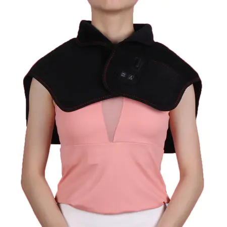 Electric Massaging Neck and Shoulder Heated Pad with USB Plug