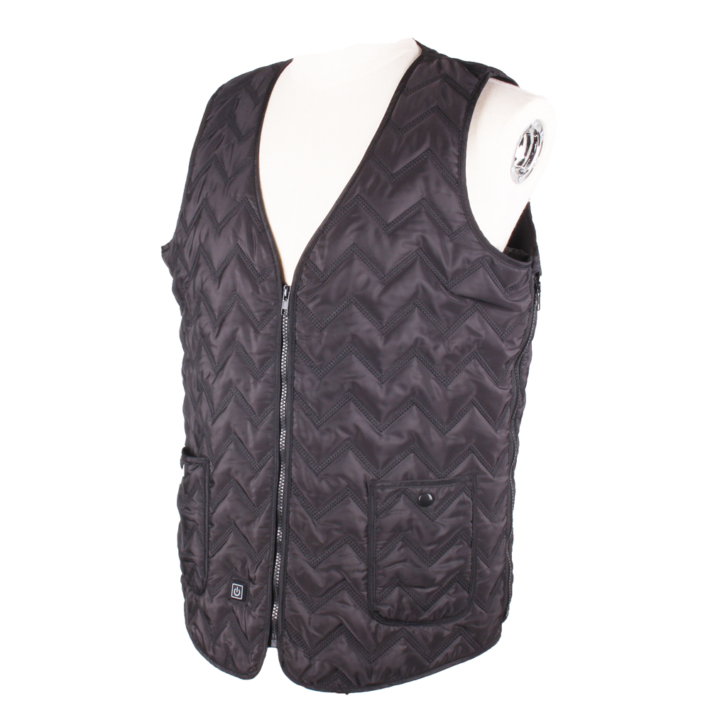 Customized Wavy Pattern Electric Far Infrared Heated Vest