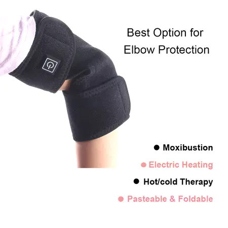 Carbon Fiber Battery Controlled Electric Elbow Heating Pad