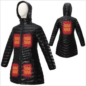 5V USB Outdoor Rechargeable Battery Powered Winter Heated Jacket 