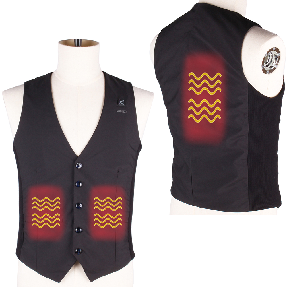 Special Die-cut Heated Suit Heated Waistcoat With Carbon Fiber Heating System