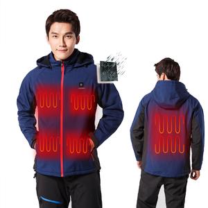 Far Infrared Heating Rechargeable Battery Heated Jackets For Sports