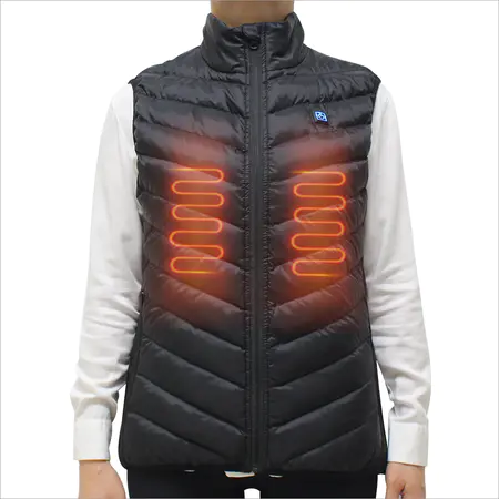 Winter 5V USB Rechargeable Battery Operated Infrared Mens Hunting Hiking Outdoor Electric Warm Vest Heated