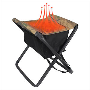 Portable Camping Swivel Folding Heated Hunting Stool Seat HEATED STOOL