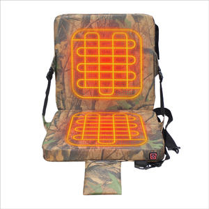 Outdoor Picnic And Hunting Heating Seat Cushion With Back Support Design