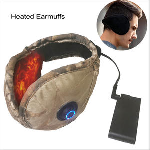 Rechargeable Heated Earmuffs For Outdoor Hunting Fishing Ultra-comfortable foldable heated earmuffs