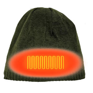 Outdoor Sport Heated Hat for winter Skiing Heated Knit Hat
