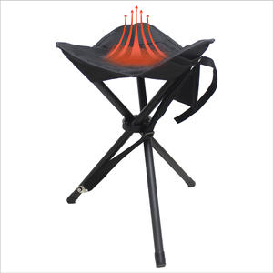Heated Folding Tripod Stool for Outdoor Camping Walking Hunting Hiking Fishing Travel HEATED STOOL