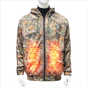 5V Camo Hunting Heated Hoodies for winter outdoor hunting