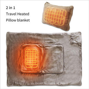 Electric Heated Pillow Flannel Heating blanket for Pain Relief and home Heated Throw Pillow