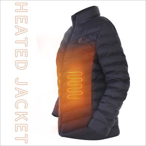 Battery Lightweight Woman Heated Jacket with heating