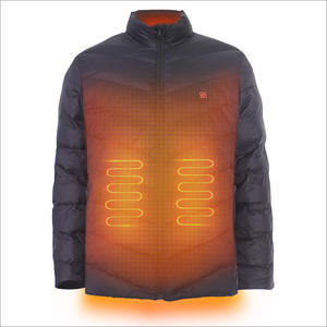 Battery Control Heated Jacket For Man 5 Heating Area