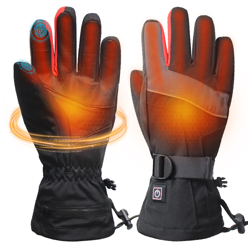 Cotton Hunt Safety Pads for Football and Snowboarding Self-Heated Welding Gloves with USB and Battery-Pack of Heated Gloves