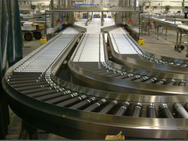 Usage and characteristics of roller turning conveyor