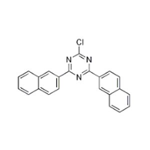 2-chloro-4,6-di(naphthalen-2-yl)-1,3,5-triazine-1247124-77-1