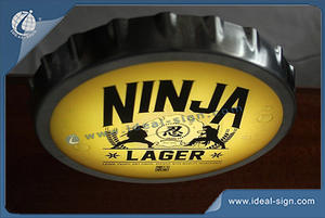 NINJA  Brand Bar Top Opener Illuminated By LED And A Caps Holder For Japanese Markets