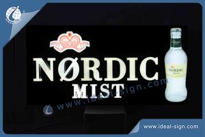 Nordic Mist LED Resin Sign / Light Box Manufacturers